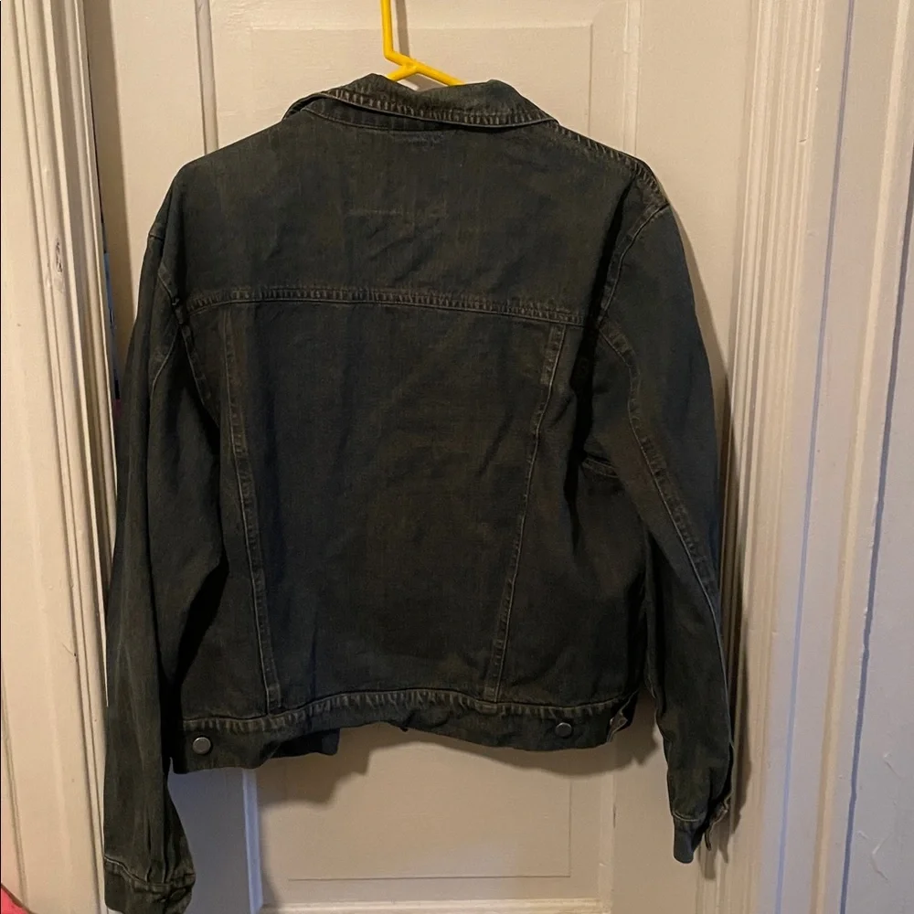 Classic Denim Jacket in Greenish tint - Picture 3 of 3